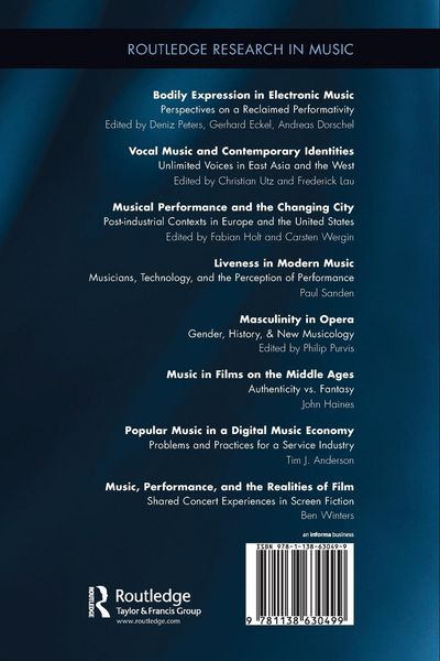 Produktbild: Music, Performance, and the Realities of Film