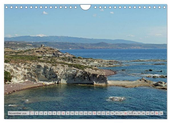 Produktbild: SARDINIEN - SARDEGNA (Wandkalender 2026 DIN A4 quer), CALVENDO Monatskalender