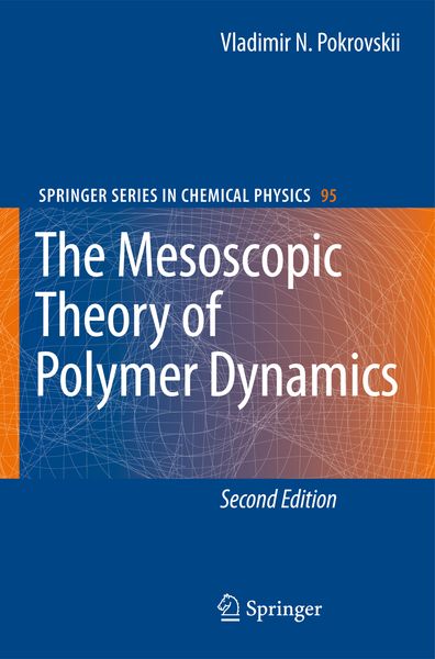 Produktbild: The Mesoscopic Theory of Polymer Dynamics