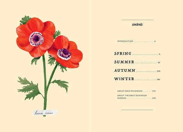 Produktbild: Poetry of Flowers: An Emily Dickinson Journal