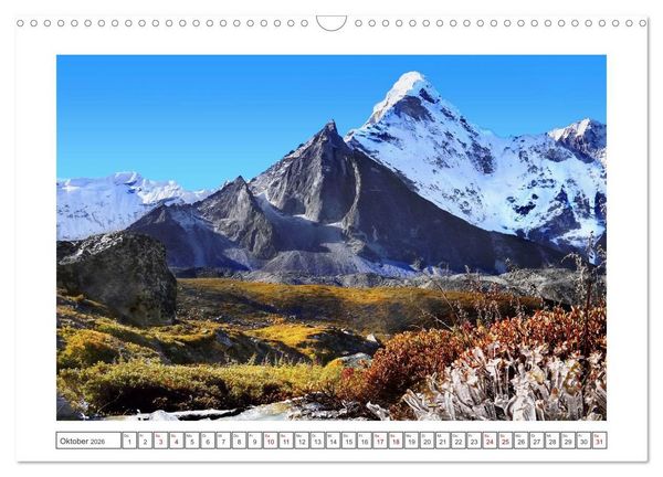 Produktbild: Himalaya - Bergparadies (Wandkalender 2026 DIN A3 quer), CALVENDO Monatskalender