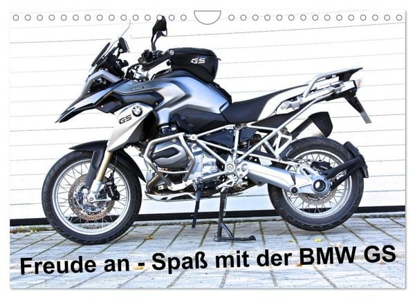 Produktbild: Freude an - Spa&szlig; mit der BMW GS (Wandkalender 2026 DIN A4 quer), CALVENDO Monatskalender