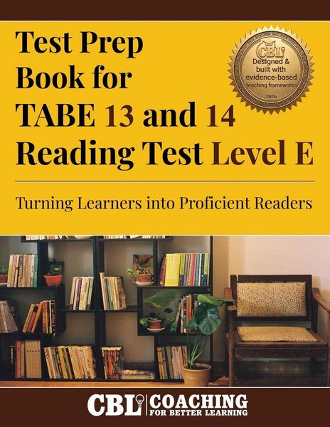 Produktbild: Test Prep Book For TABE 13 and 14 Reading Test Level E