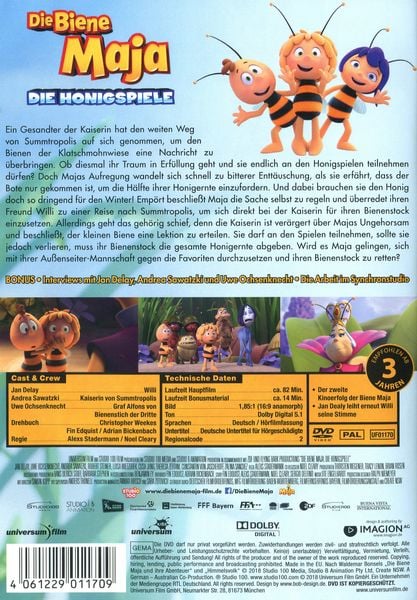 Produktbild: Die Biene Maja - Die Honigspiele