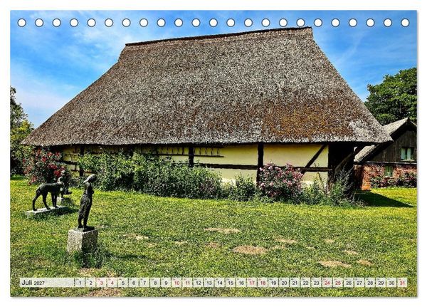 Produktbild: Fischland: zwischen Ostsee und Bodden (Tischkalender 2027 DIN A5 quer), CALVENDO Monatskalender