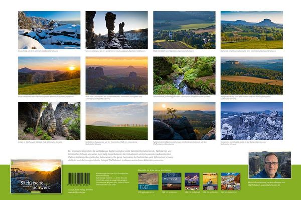 Produktbild: Kalender S&auml;chsische & B&ouml;hmische Schweiz 2027