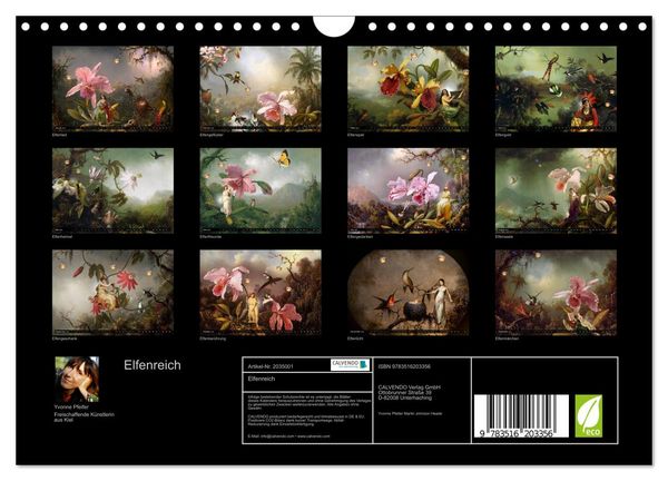 Produktbild: Elfenreich (Wandkalender 2026 DIN A4 quer), CALVENDO Monatskalender