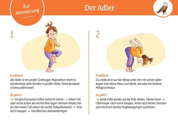 Produktbild: 30 Kinderyoga-Bildkarten zur Aktivierung und Entspannung
