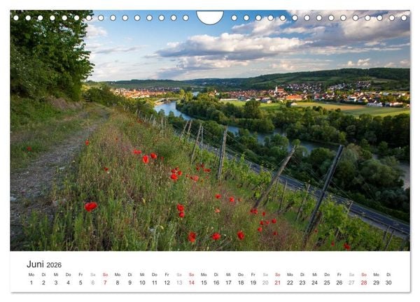 Produktbild: Malerisches Mainfranken (Wandkalender 2026 DIN A4 quer), CALVENDO Monatskalender
