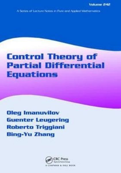 Produktbild: Control Theory of Partial Differential Equations