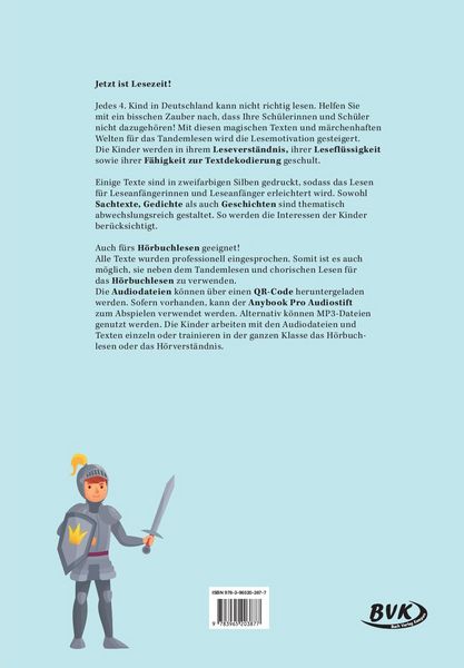 Produktbild: Ritter, Elfen und Feen - Fantastische Geschichten, Gedichte und Sachtexte im Lesetandem lesen
