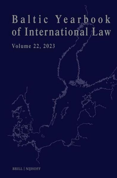 Produktbild: Baltic Yearbook of International Law, Volume 22 (2023)