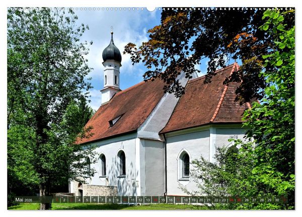 Produktbild: Landsberg am Lech - Die liebenswerte und romantische Stadt am Fluss (Wandkalender 2026 DIN A2 quer), CALVENDO Monatskalender