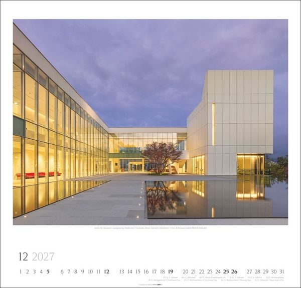 Produktbild: Moderne Architektur Kalender 2027