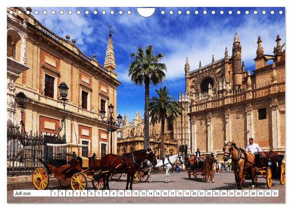 Produktbild: Santa Mar&iacute;a de la Sede (Wandkalender 2026 DIN A4 quer), CALVENDO Monatskalender