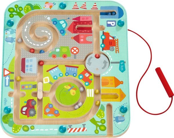 Produktbild: Magnetspiel Stadtlabyrinth (Kinderspiel)