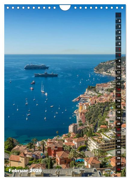 Produktbild: C&Ocirc;TE D&rsquo;AZUR Idyllische Orte (Wandkalender 2026 DIN A4 hoch), CALVENDO Monatskalender