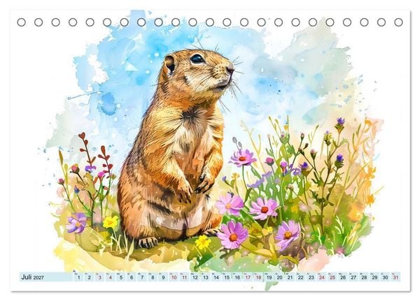 Produktbild: Eisige Polarkreise - Faszination der polaren Tierwelt (Tischkalender 2027 DIN A5 quer), CALVENDO Monatskalender