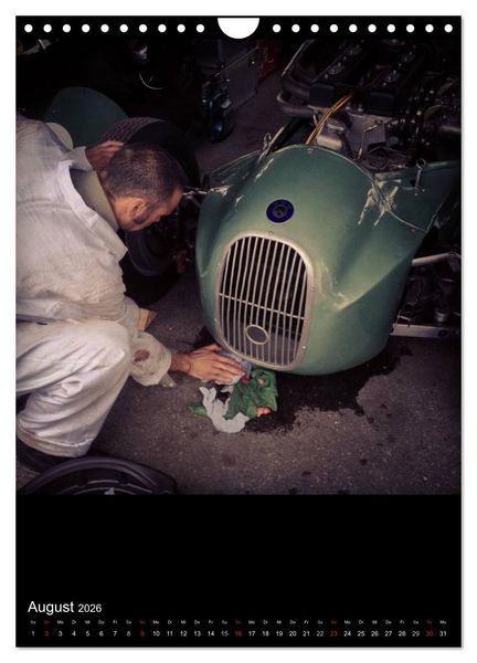Produktbild: MotorSchau Goodwood Revival (Wandkalender 2026 DIN A4 hoch), CALVENDO Monatskalender