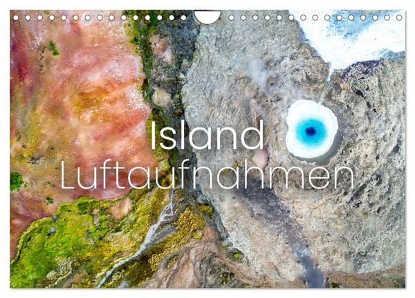 Produktbild: Island Luftaufnahmen (Wandkalender 2026 DIN A4 quer), CALVENDO Monatskalender