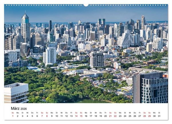 Produktbild: Bangkok das traumhafte Reiseziel (Wandkalender 2026 DIN A2 quer), CALVENDO Monatskalender
