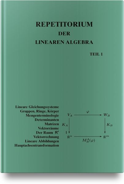 Produktbild: Repetitorium der Linearen Algebra, Teil 1