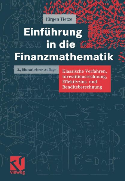 Produktbild: Einf&uuml;hrung in die Finanzmathematik