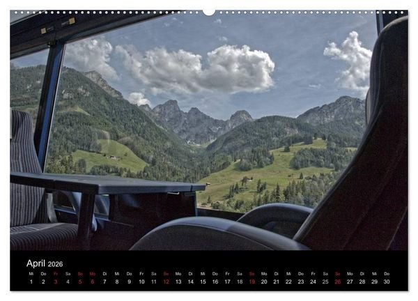 Produktbild: Schweizer Eisenbahn (hochwertiger Premium Wandkalender 2026 DIN A2 quer), Kunstdruck in Hochglanz