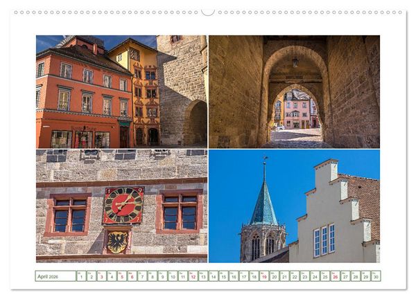 Produktbild: Ein Stadtportrait von Rottweil (hochwertiger Premium Wandkalender 2026 DIN A2 quer), Kunstdruck in Hochglanz