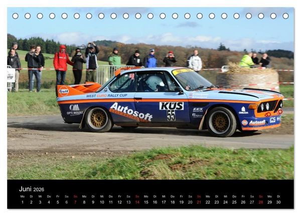 Produktbild: Rallye, K&ouml;ln - Ahrweiler (Tischkalender 2026 DIN A5 quer), CALVENDO Monatskalender