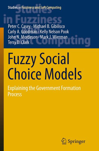 Produktbild: Fuzzy Social Choice Models