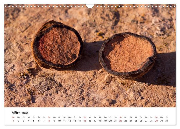 Produktbild: Felsen und Steine in fantastischen Farben und Formen (Wandkalender 2026 DIN A3 quer), CALVENDO Monatskalender