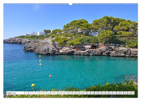 Produktbild: Mallorca - Azurblaues Mittelmeer zum Tr&auml;umen (hochwertiger Premium Wandkalender 2026 DIN A2 quer), Kunstdruck in Hochglanz