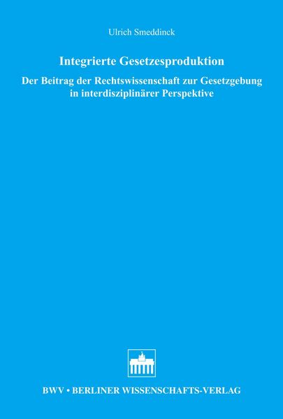 Produktbild: Integrierte Gesetzesproduktion