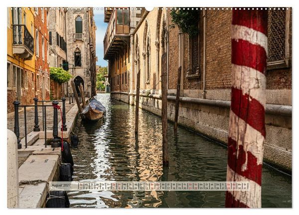 Produktbild: Venedig. Ein Jahr in der Lagunenstadt (hochwertiger Premium Wandkalender 2027 DIN A2 quer), Kunstdruck in Hochglanz