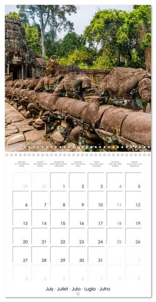 Produktbild: Siem Reap City of Temples Cambodia (Wall Calendar 2026 12 &times; 12 Inch) CALVENDO 12 Month Wall Calendar