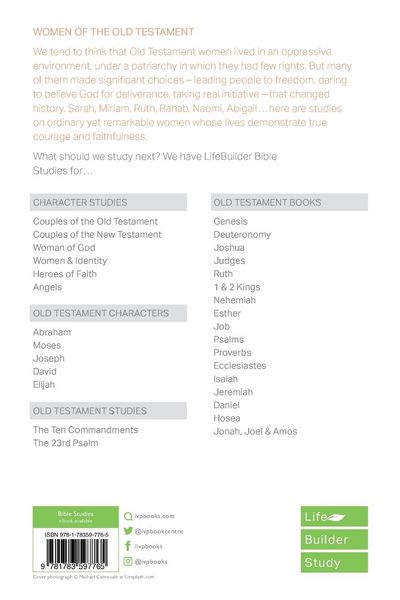 Produktbild: Women of the Old Testament (Lifebuilder Study Guides)