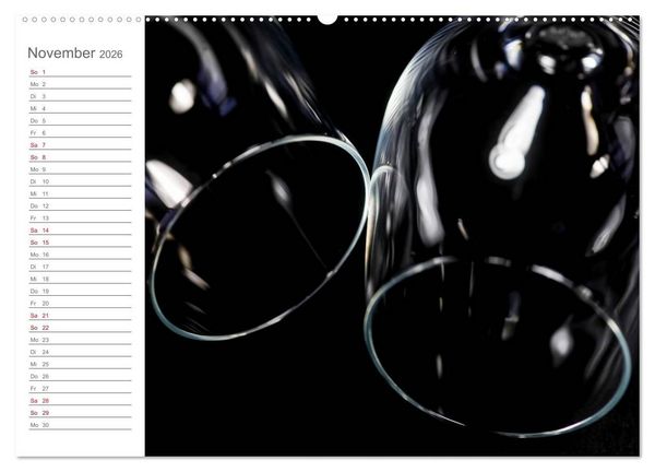 Produktbild: Wein (hochwertiger Premium Wandkalender 2026 DIN A2 quer), Kunstdruck in Hochglanz