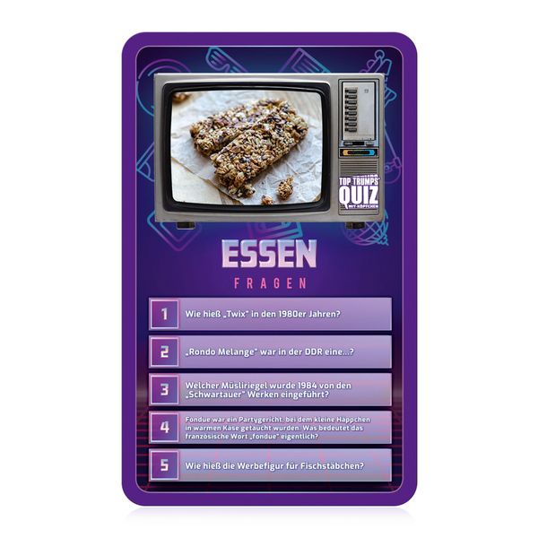 Produktbild: Top Trumps Quiz 80er