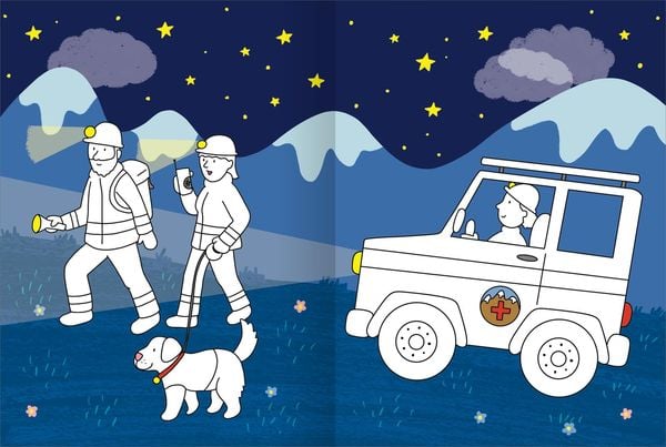Produktbild: Mein gro&szlig;es buntes Malbuch &ndash; Im Einsatz