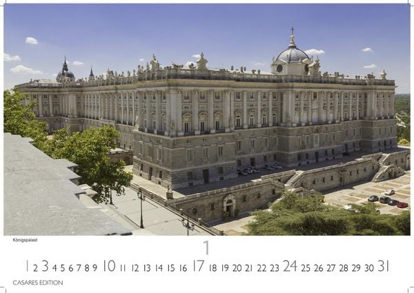 Produktbild: Madrid Kalender 2027 &ndash; Wandkalender | Fotokalender Spanien 24x35cm - mit atemberaubenden Fotos der bekanntesten Sehensw&uuml;rdigkeiten und Highlights der spanischen Metropole