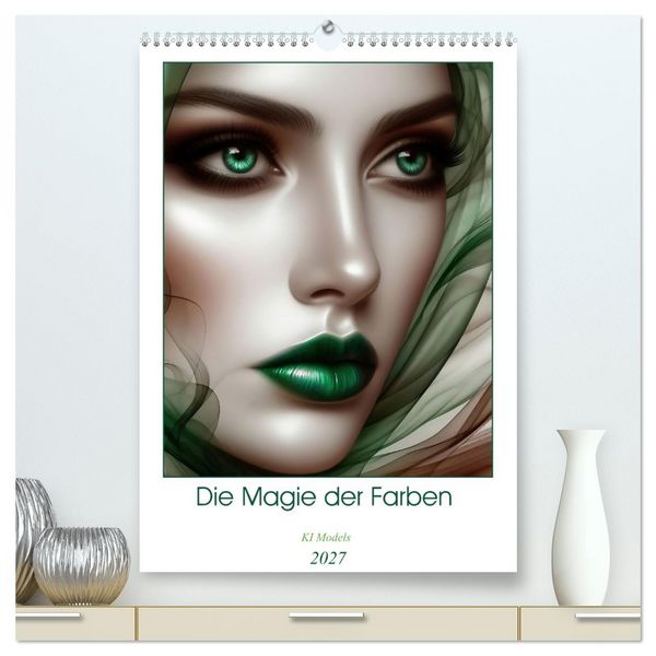 Produktbild: Die Magie der Farben (hochwertiger Premium Wandkalender 2027 DIN A2 hoch), Kunstdruck in Hochglanz