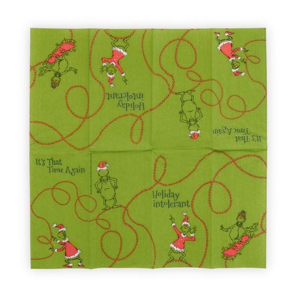 Produktbild: Taschent&uuml;cher Holiday intolerant, Grinch
