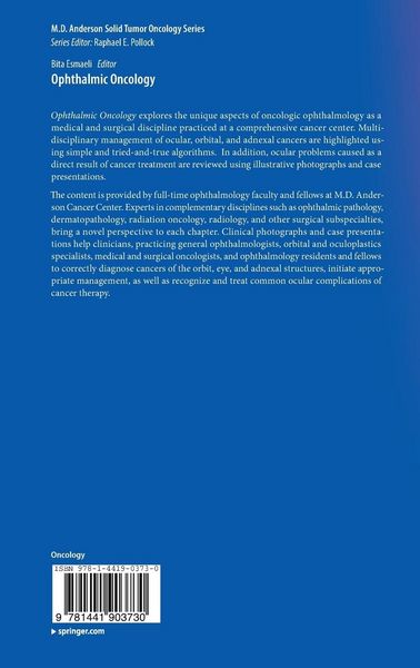 Produktbild: Ophthalmic Oncology