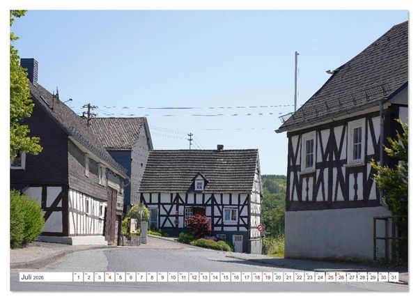 Produktbild: Herdorf im Hellertal (Wandkalender 2026 DIN A2 quer), CALVENDO Monatskalender