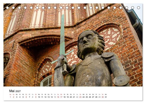 Produktbild: Ein Blick auf Brandenburg an der Havel (Tischkalender 2027 DIN A5 quer), CALVENDO Monatskalender