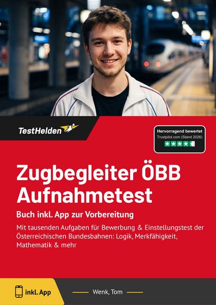 Produktbild: Zugbegleiter &Ouml;BB Aufnahmetest: Buch inkl. App zur Vorbereitung