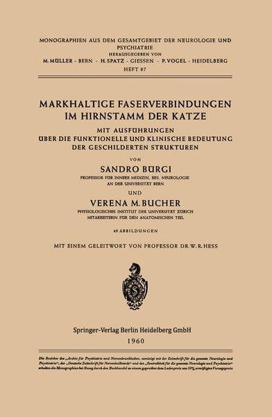 Produktbild: Markhaltige Faserverbindungen im Hirnstamm der Katze