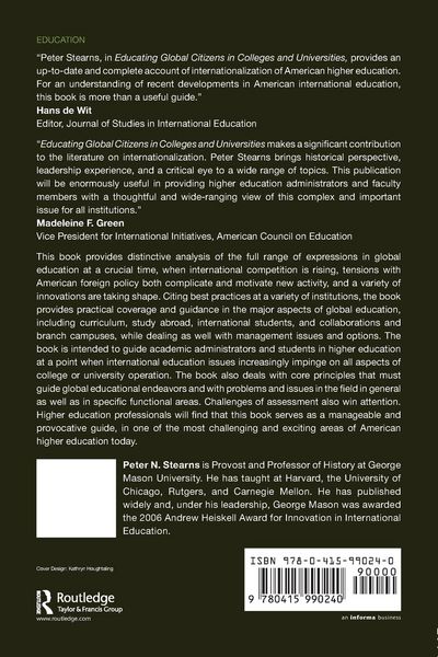 Produktbild: Educating Global Citizens in Colleges and Universities