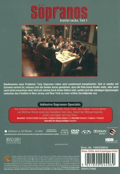 Die Sopranos - Staffel 6.1 [4 DVDs]